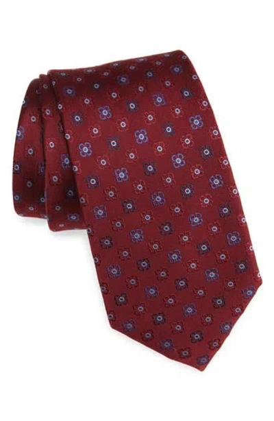 Duchamp Medallion Print Silk Tie