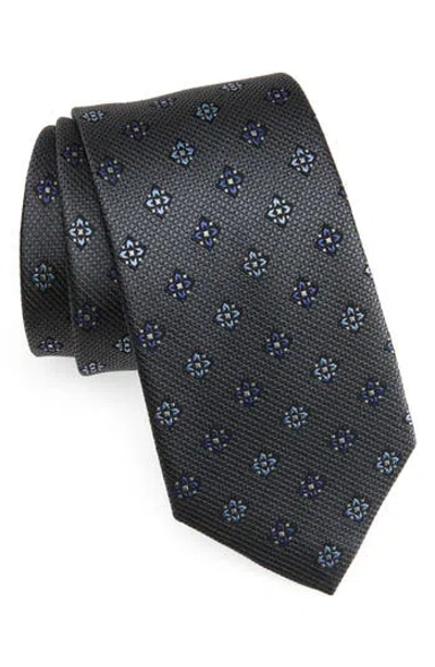 Duchamp Medallion Print Silk Tie