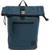 Duchamp Roll Top Backpack In Bl