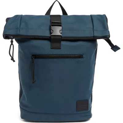 Duchamp Roll Top Backpack In Blue