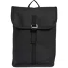 Duchamp Rubberized Slim Laptop Backpack In Black