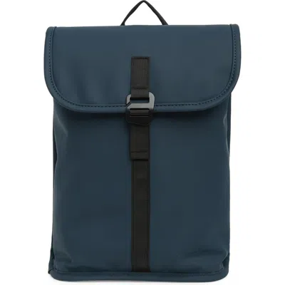 Duchamp Rubberized Slim Laptop Backpack In Blue
