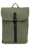 Duchamp Rubberized Slim Laptop Backpack In Green