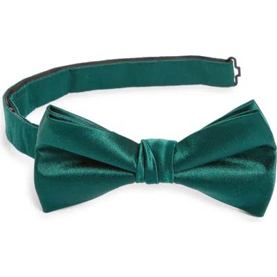 Duchamp Silk Bow Tie In Green