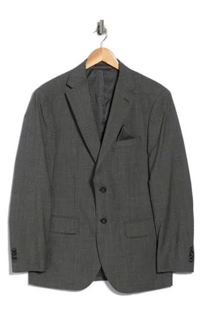 Duchamp Slim Fit Stretch Knit Sport Coat In Gray
