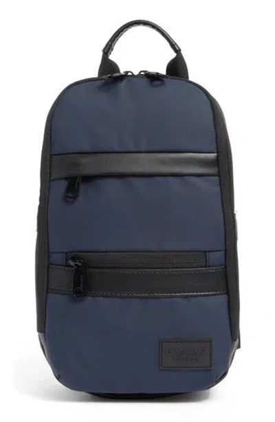 Duchamp Sling Bag In Navy/black Trim