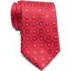 Duchamp Small Medallion Silk Tie