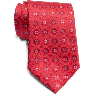 Duchamp Small Medallion Silk Tie