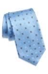 Duchamp Square Silk Tie In Black