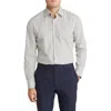 Duchamp Tailored Fit Check Dress Shirt In White/multi