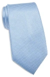 Duchamp Textured Silk Tie In Blue