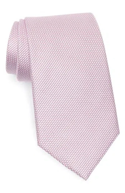 Duchamp Textured Silk Tie In Purple