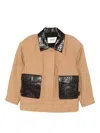 Ducie Barn Bomber Jacket In Neutral