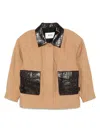 Ducie Barn Bomber Jacket In Neutral