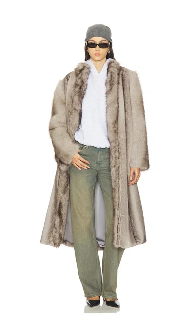 Ducie Betty Coat In Neutral