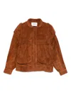 Ducie Frida Suede Jacket In Brown