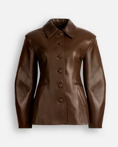 Ducie Gia Leather Jacket