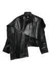 Ducie Naomi Leather Jacket In Black