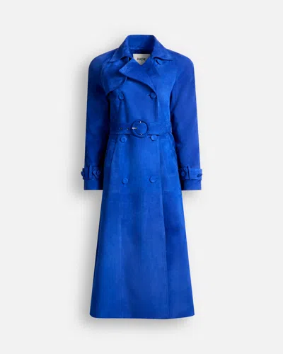 Ducie Pre Order Corrin Suede Trench Coat