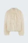 Ducie Rochelle Shearling Coat In Multi
