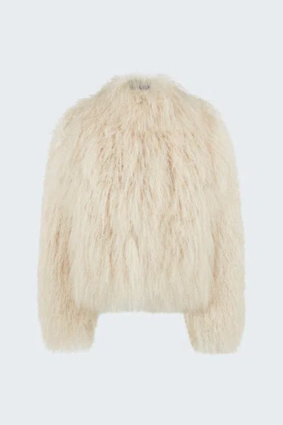 Ducie Rochelle Shearling Coat In Multi