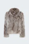 Ducie Rochelle Shearling Coat In Multi