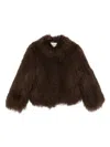 Ducie Rochelle Shearling Jacket In Brown