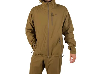 Duck Camp 3l Ultralight Rain Jacket In Mallard Green In Brown
