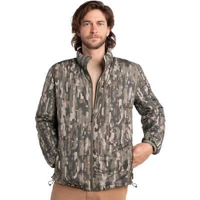 Pre-owned Duck Camp Dry Down Reversible Jacket - Men's In Pintail/midland
