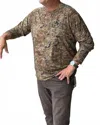 Duck Camp Lightweight Performance Drirelease Crew Shirt In Midland In Multi