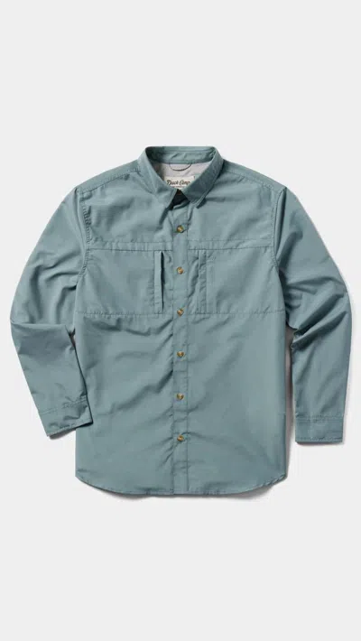 Duck Camp Men's Helm Shirt Long Sleeve Shirt In Tropper In Multi