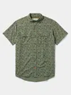 Duck Camp Men's Lightweight Hunting Shirt In Birds Of A Feather In Green