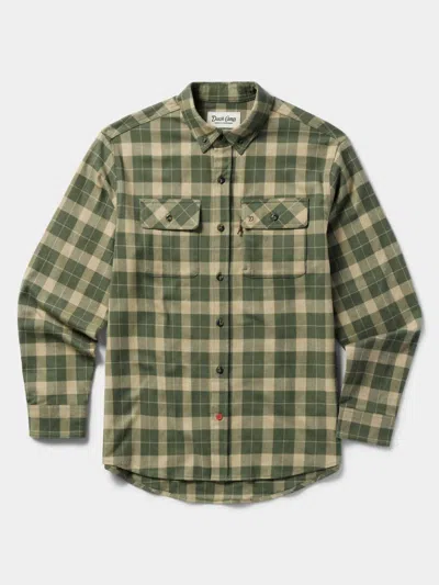 Duck Camp Men's Long Sleeve Camp Shirt In Green