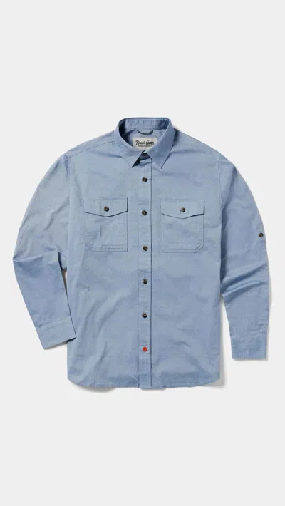 Duck Camp Men's Outfitter Shirt In Dark Denim
