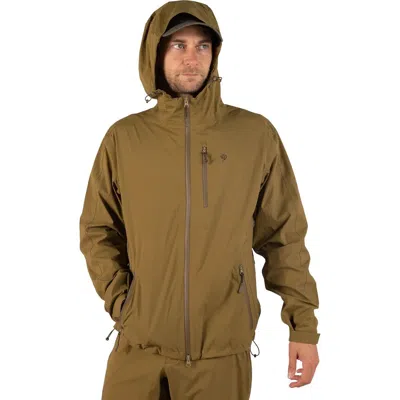 Pre-owned Duck Camp Squall 3l Ultralight Rain Jacket - Men's In Mallard Green