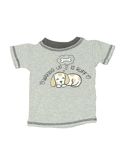 Pre-owned Duck Duck Goose Babies' Short Sleeve T-shirt In Gray