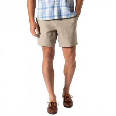 Duck Head Field Canvas Camp Short In Khaki In Brown