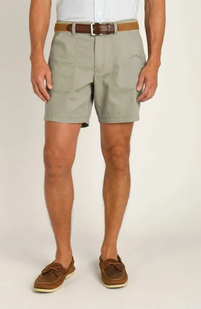 Duck Head Field Canvas Camp Short In Shadow Green In Multi