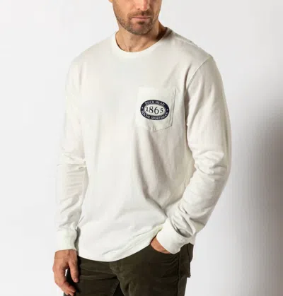 Duck Head Fisherman's Folklore T-shirt In White