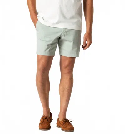 Duck Head Gold School Chino Short In Shadow Green In Gray