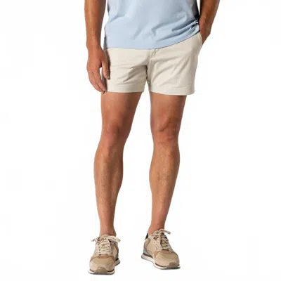 Duck Head Gold School Chino Short In Stone In Beige