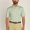 Duck Head Long Drive Performance Polo In Loden Green In Multi