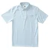 Duck Head Men's Chapman Stripe Polo In Sky Blue In Blue