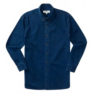Duck Head Men's Denim Sport Shirt In Indigo In Multi