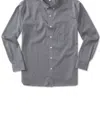 Duck Head Men's Macon Performance Plaid Shirt In Dark Brown In Multi