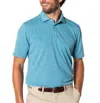 Duck Head Summerford Performance Pique Polo Shirt In Sail Blue In Blue