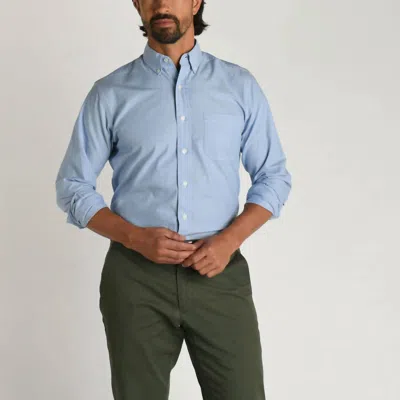 Duck Head Morris Oxford Sport Shirt In Blue