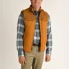 Duck Head Overland Quilted Vest In Cider