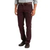 Duck Head Shoreline Five-pocket Pant In Dark Cognac In Brown