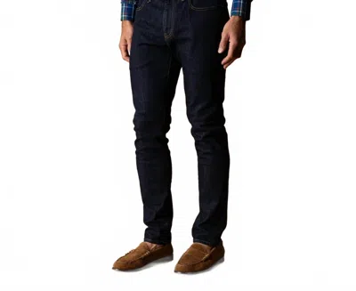 Duck Head Slim Straight Fit Jeans In Rinse Wash In Blue